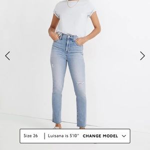 Madewell perfect vintage jeans size 28